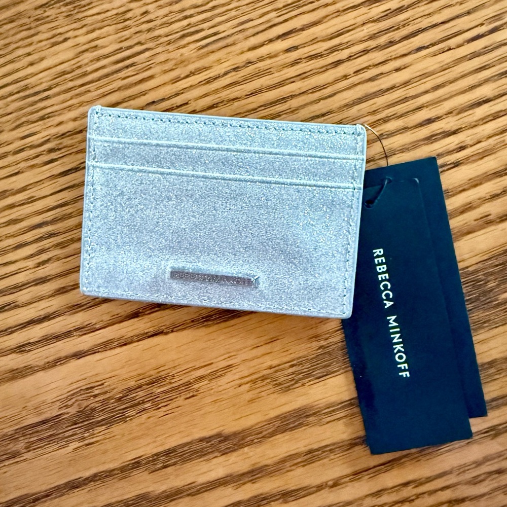 REBECCA MINKOFF Card Case - Silver Metallic - Picture 7 of 10